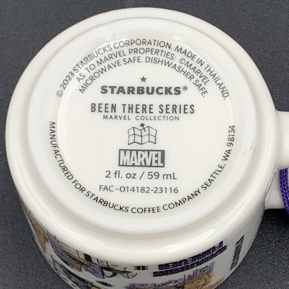 Disney Parks Starbucks Marvel Wakanda Forever Been There Series 2oz Mug Ornament - Picture 9 of 9